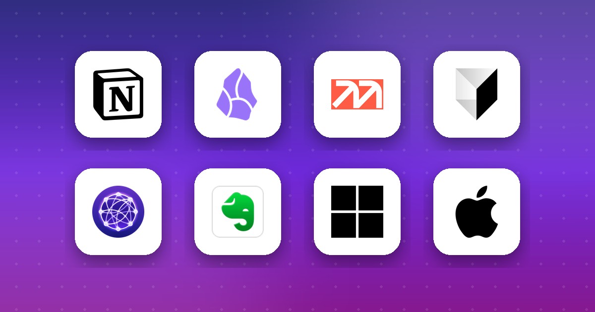 8 Best AI Note-Taking Tools in 2026 (Tested & Compared)