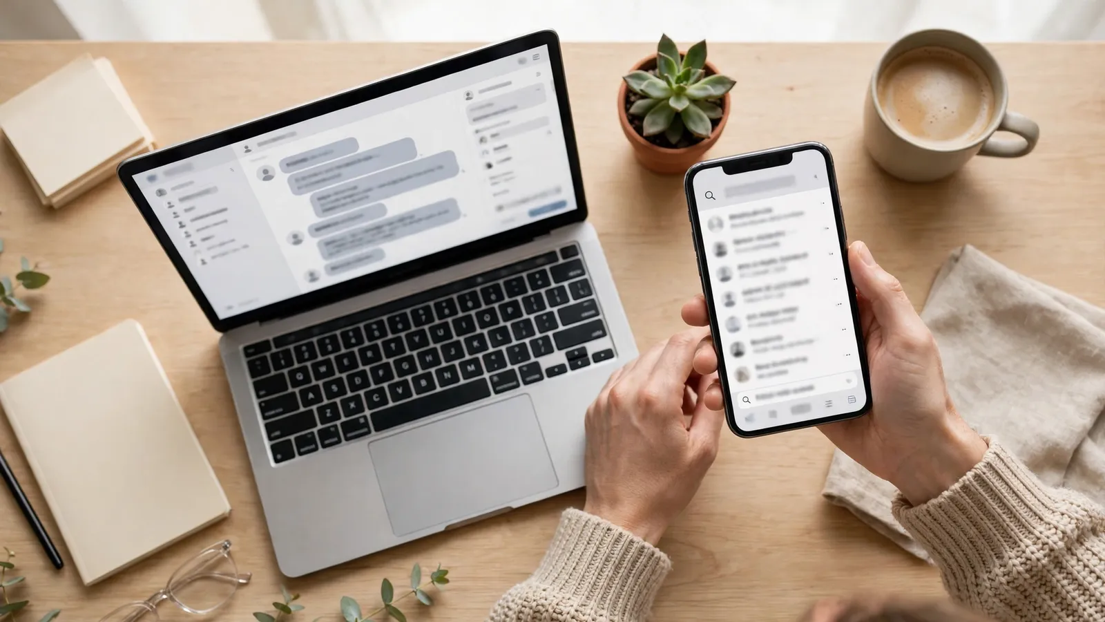 Perplexity compared with rival AI assistants and search engines on the same desk.
